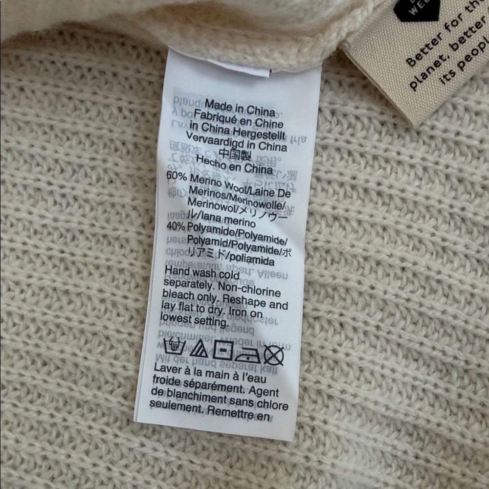 MADEWELL Lyle Rib Henley Sweater - Picture 8 of 8